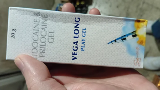ژل تاخیری وگا لانگ ۲۰ گرمی